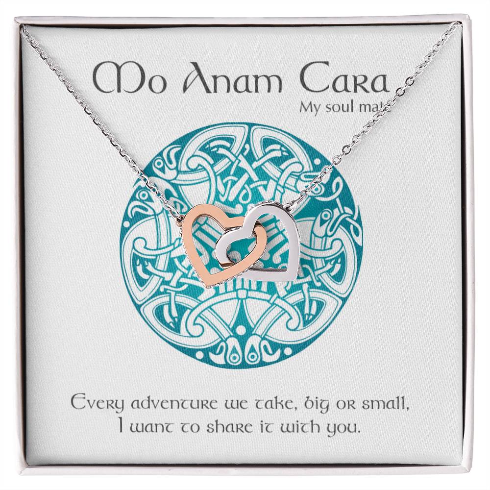 Mo Anam Cara - Interlocking Hearts Interlocking Hearts Necklace