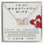 To My Beautiful Wife You'Re My Lobster Friends Tv Show Theme Double Hearts Necklace Valentine'S Day Anniversary Gift For Wife Interlocking Hearts Necklace