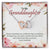 Interlocking Hearts Necklace For Granddaughter