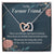 My Forever Friend - Hearts Necklace Interlocking Hearts Necklace