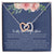 Wonderful Mom From Daughter Interlocking Hearts Necklace