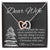 Wife Christmas Gift Christmas Gift For Wife Gift For Wife Birthday Wife Birthday Gift Wife Gift From Husband Wife Necklace Gift Interlocking Hearts Necklace