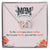 Happy Mother'S Day Interlocking Hearts Necklace