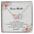 Gracias Abuelita Por Cuidarme Por Darme De Tus Ricas Comidas Interlocking Hearts Necklace
