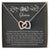 Interlocking Necklace Son'S Girlfriend Interlocking Hearts Necklace