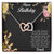 Happy Birthday Daughter Heart Necklace Interlocking Hearts Necklace