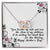 Mother'S Day Gift For Wife Interlocking Hearts Necklace