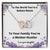 Necklace From Daughter Badass Mama Gift For Mother Gift Idea Best Mom Ever Interlocking Hearts Necklace