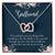 To My Girlfriend Girlfriend Necklace Anniversary Gift For Girlfriend Girlfriend Gift Gift For Girlfriend Necklace For Girlfriend Christmas Gift Birthday Gift Interlocking Hearts Necklace