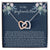 Boyfriend Mom Interlocking Interlocking Hearts Necklace