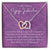 Gift For Yoga Instructor Yoga Instructor Appreciation Gift A Truly Amazing Yoga Instructor Gift Interlocking Hearts Necklace