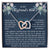 Interlocking Boyfriend Mom Interlocking Hearts Necklace