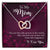 Interlocked Heart Neckless - Mother'S Day Interlocking Hearts Necklace
