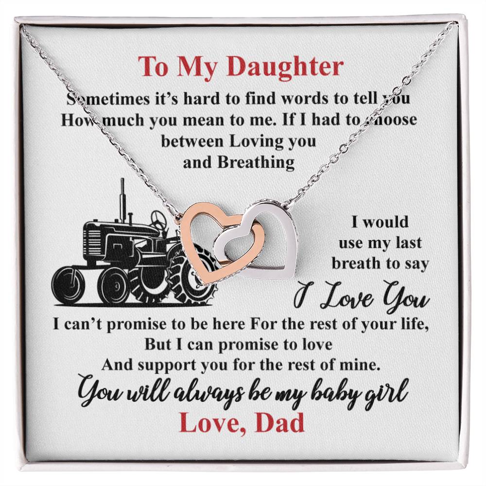 Farmer'S Daughter - Interlocking Heart Necklace Interlocking Hearts Necklace