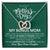 Happy Mother'S Day My Bonus Mom - Interlocking Heart Necklace Interlocking Hearts Necklace