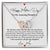 To My Daughter Mother'S Day Gift Necklace Interlocking Hearts Necklace