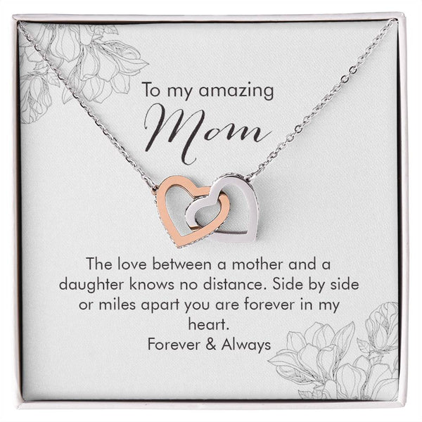 Forever In My Heart Interlocking Hearts Necklace