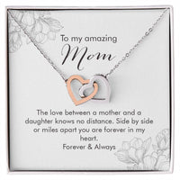 Forever In My Heart Interlocking Hearts Necklace