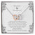 Mother & Daughter - An Unbreakable Bond Interlocking Hearts Necklace