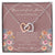 To My Beautiful Mom On My Wedding Day Interlocking Hearts Necklace