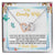 To My Wife - Interlocking Hearts Necklace - So-30