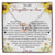 To My Daughter-In-Law Interlocking Hearts Necklace Message Card