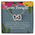 Speech Therapist Gift Amazing Speech Therapist Gift Necklace Language Pathologist Gift For Speech Pathologist Interlocking Hearts Necklace