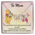 Mothersday Winnie The Pooh Sweetest Hearts Necklace Interlocking Hearts Necklace