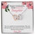 My Successful Daughter' - Limited Stock Interlocking Hearts Necklace