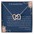 Mother'S Day Necklace To My Beautiful Mom Necklace Mothers Day Gift From Daughter Mom Gift From Son Mom Necklace Interlocking Hearts Necklace