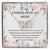 Gift For Unbiological Mom - Interlocking Heart Necklace Interlocking Hearts Necklace