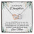 To My Daughter Necklace Gift From Mom Mothers Day Gift For Daughter From Mother Sentimental Jewelry Gifts For Daughter From Mom Interlocking Hearts Necklace