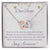 Thank You For All The Memories Necklace Interlocking Hearts Necklace