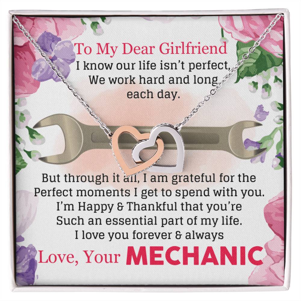 Mechanic&#39;S Girlfriend - Interlocking Heart Necklace Interlocking Hearts Necklace
