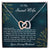 Gift For Wife With Every Sunrise Interlocking Hearts Necklace