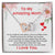 Gift For Mom - Interlocking Hearts Necklace