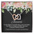 On Your Graduation Necklace Interlocking Hearts Necklace