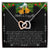 Mother & Daughter - It'S A Special Bond Interlocking Hearts Necklace