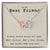 Bff Gift Best Friend Gift Soul Sisters Necklace Big Little Sorority Tribe Necklace Best Friend Love Necklace Interlocking Hearts Necklace