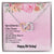 Good Friends Are Like Stars - Birthday Gift For Friend - Interlocking Hearts Necklace