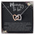 Mommy To Be Mother'S Day Mommy To Be Gift Pregnant Necklace Interlocking Hearts Necklace