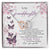 I Love You The Most - Best Gift For Granddaughter Interlocking Hearts Necklace