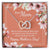 30 Mother'S Day Collection Interlocking Hearts Necklace - Coral Floral