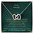 Engagement Gifts For Fiancee First Christmas Engaged Heart Necklace Giftfuture Wife Gift Interlocking Hearts Necklace