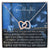 Granddaughter Necklace - Give The Gift She''Ll Always Remember Interlocking Hearts Necklace