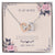 Heart To Heart Never-Ending Love Necklace From Son Interlocking Hearts Necklace
