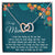 Two Hearts Never-Ending Love Necklace Interlocking Hearts Necklace