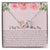 To My Bestfriend On Her Wedding Day - Floral Interlocking Hearts Necklace