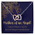 Mother Of An Angel - Interlocking Hearts Interlocking Hearts Necklace