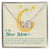 To The New Mom A Precious New Baby Interlocking Hearts Necklace